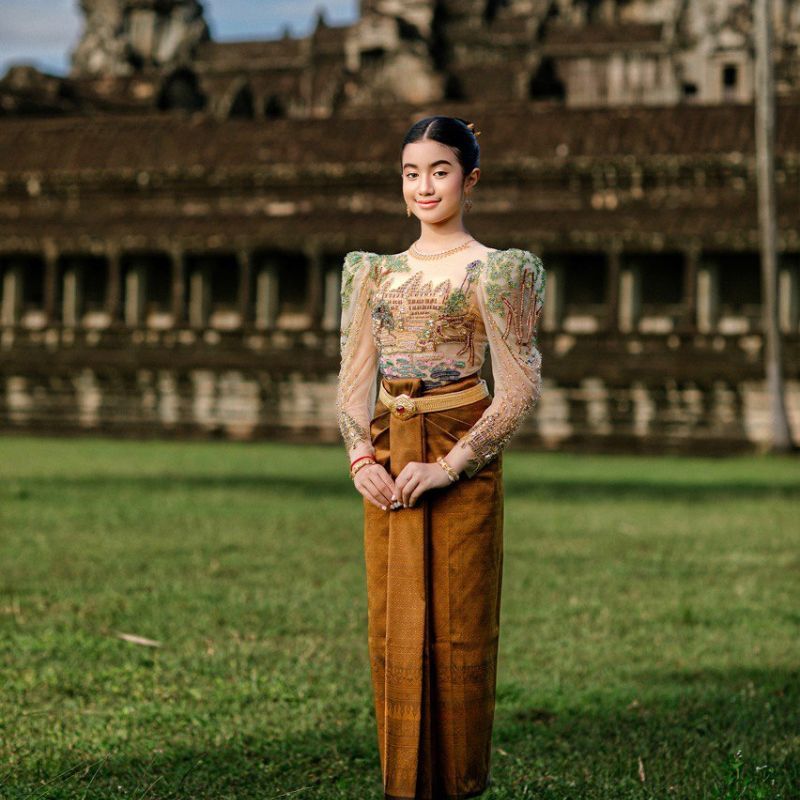 Young princess of Cambodia