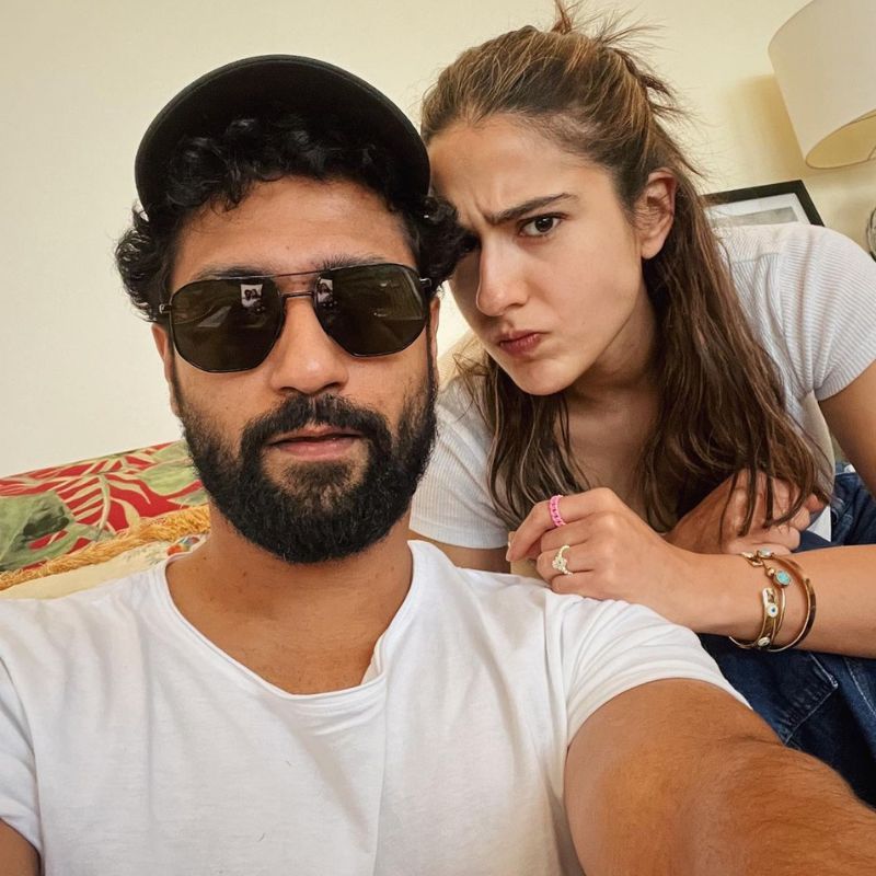 Vicky Kaushal and Sara Ali Khan