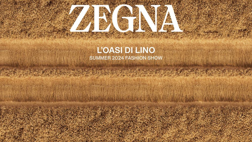 Livestream: Watch Zegna’s L’Oasi Di Lino Summer Show 2024 at IST 5:30pm