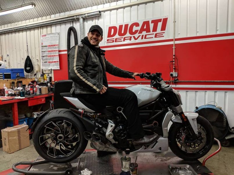 Henry Cavill Ducati 2