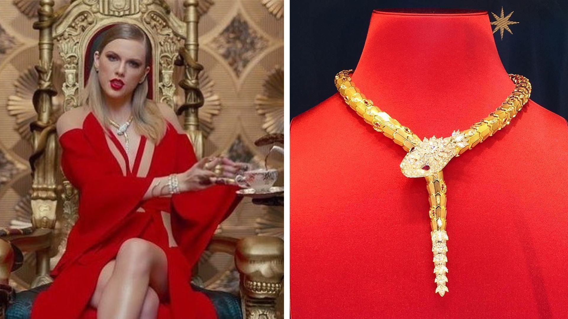 Taylor Swift jewellery - Bulgari