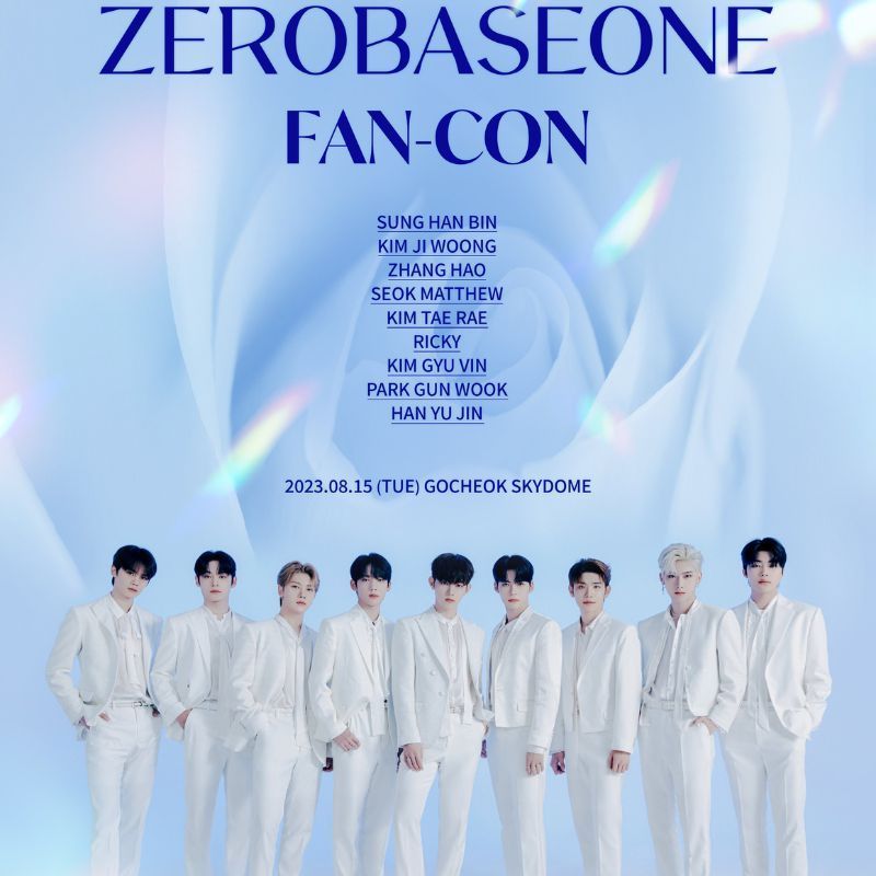 K-Pop group ZEROBASEONE announces first ever fan-con in August 2023
