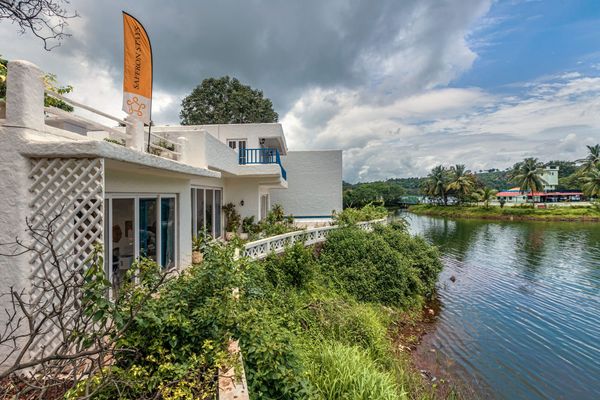 Witness the aesthetic allure of Greece with SaffronStays Kairos Athena