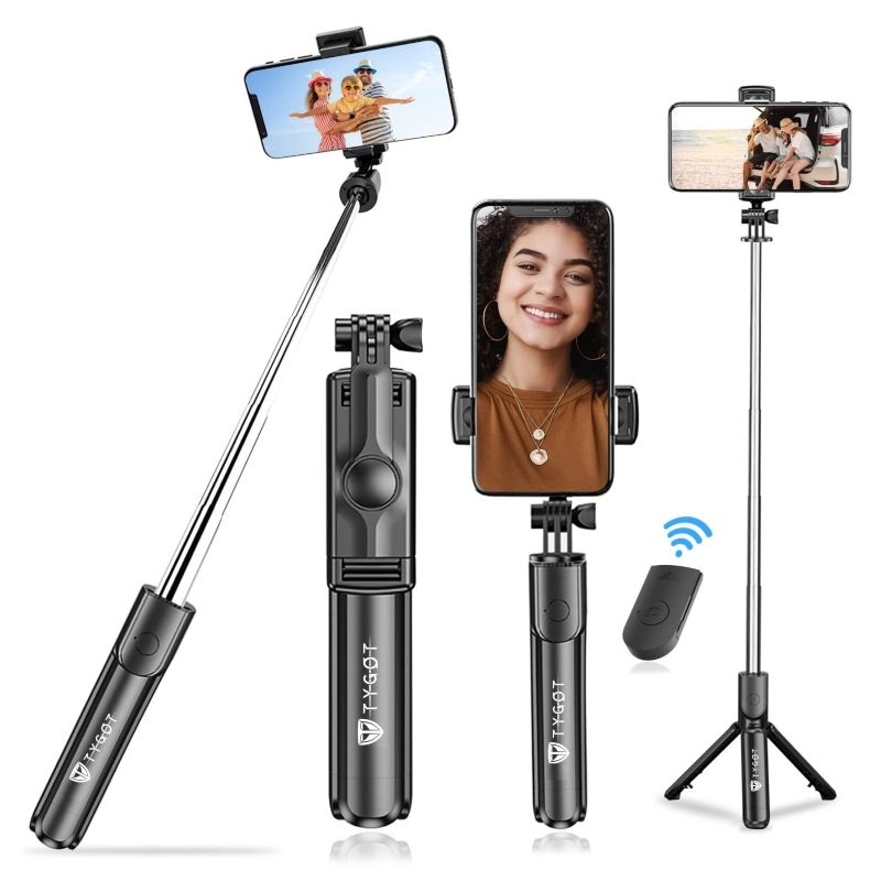 Selfie Stick Trípode Gadnic 3 En 1 Flash Control Bluetooth