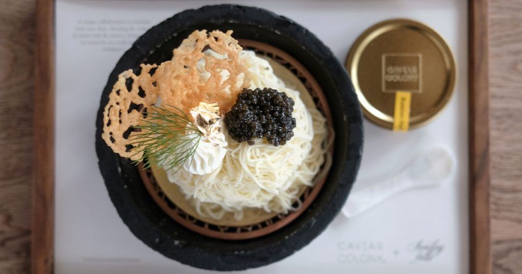 Have a taste of Asia’s first caviar ice cream in Singapore from August 1 to 13