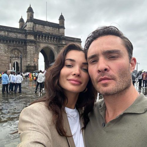 Meet-cute to engagement: Amy Jackson and Ed Westwick’s love story
