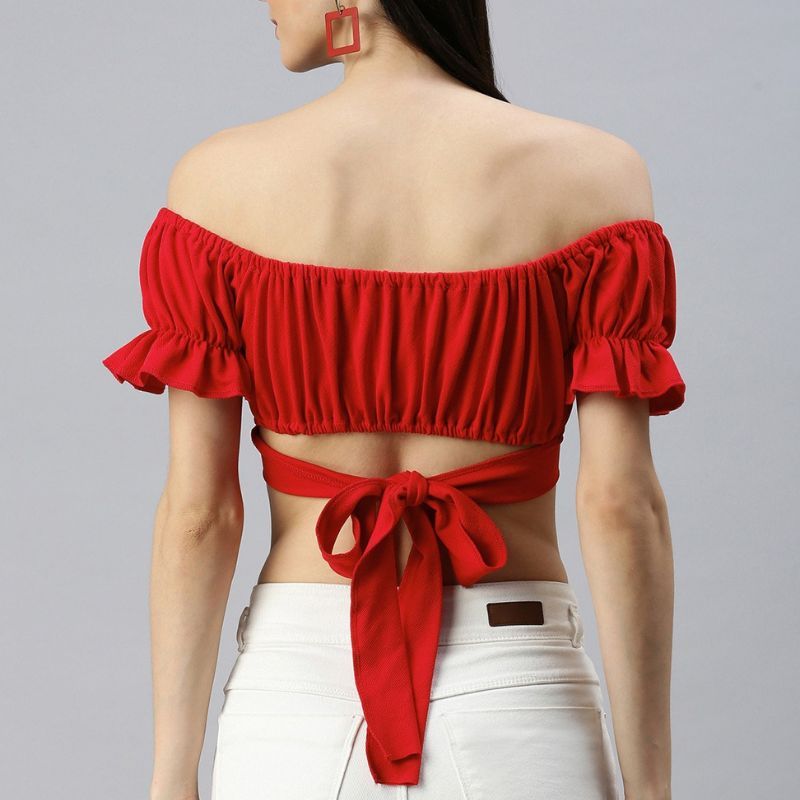 10 Trendy off shoulder tops for women to ace every occasion