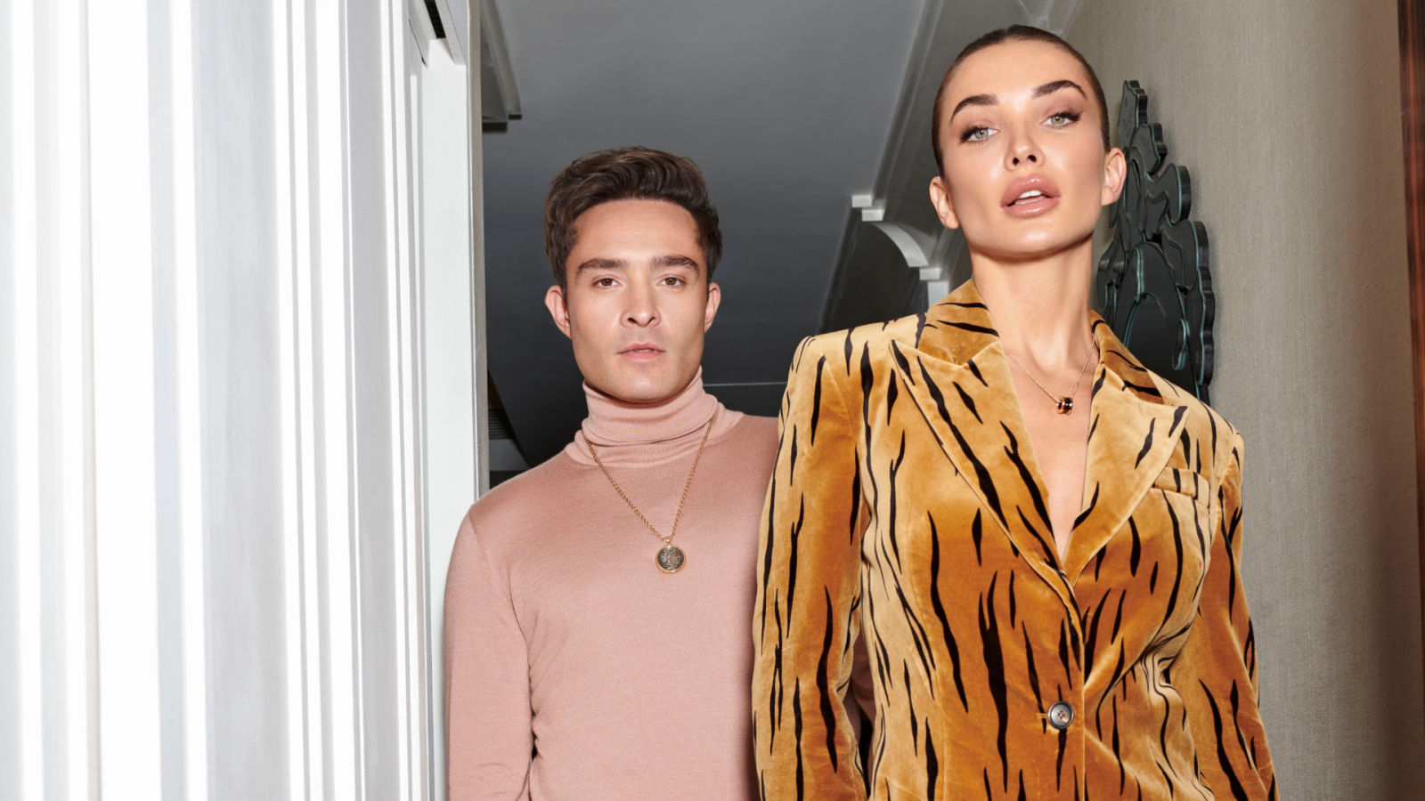Exploring the Playful Chemistry between Ed Westwick and Amy Jackson