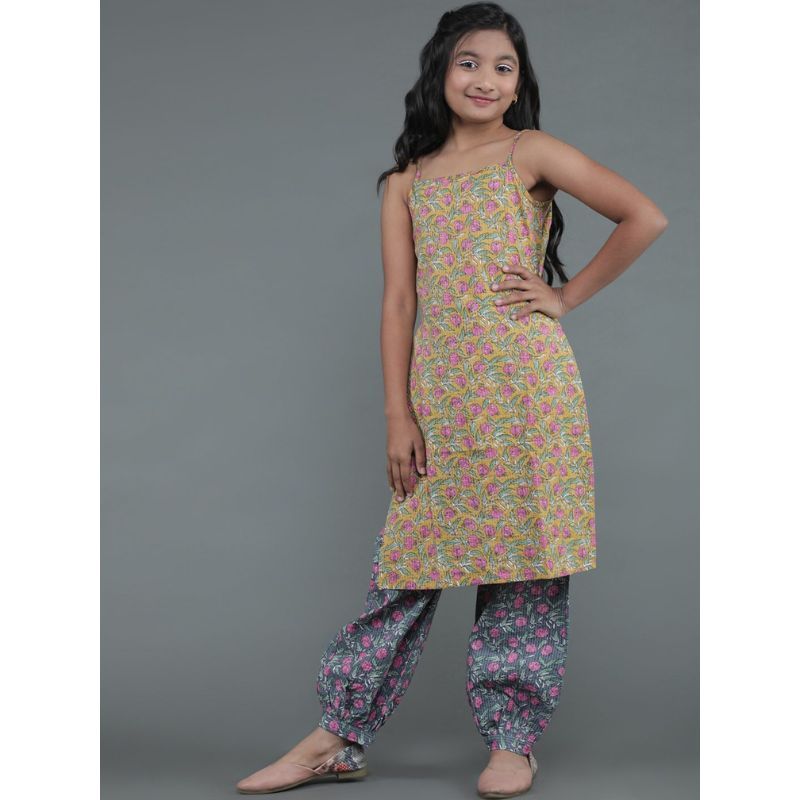Ethnic fashion online - Raksha Bandhan kids Kids Girls Indo Western