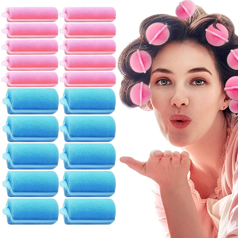 No heat, no fuss Achieve stunning curls with hair rollers