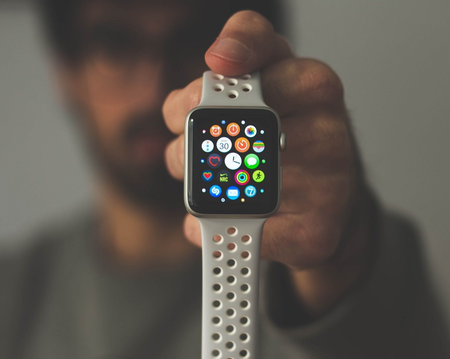 An Apple Watch