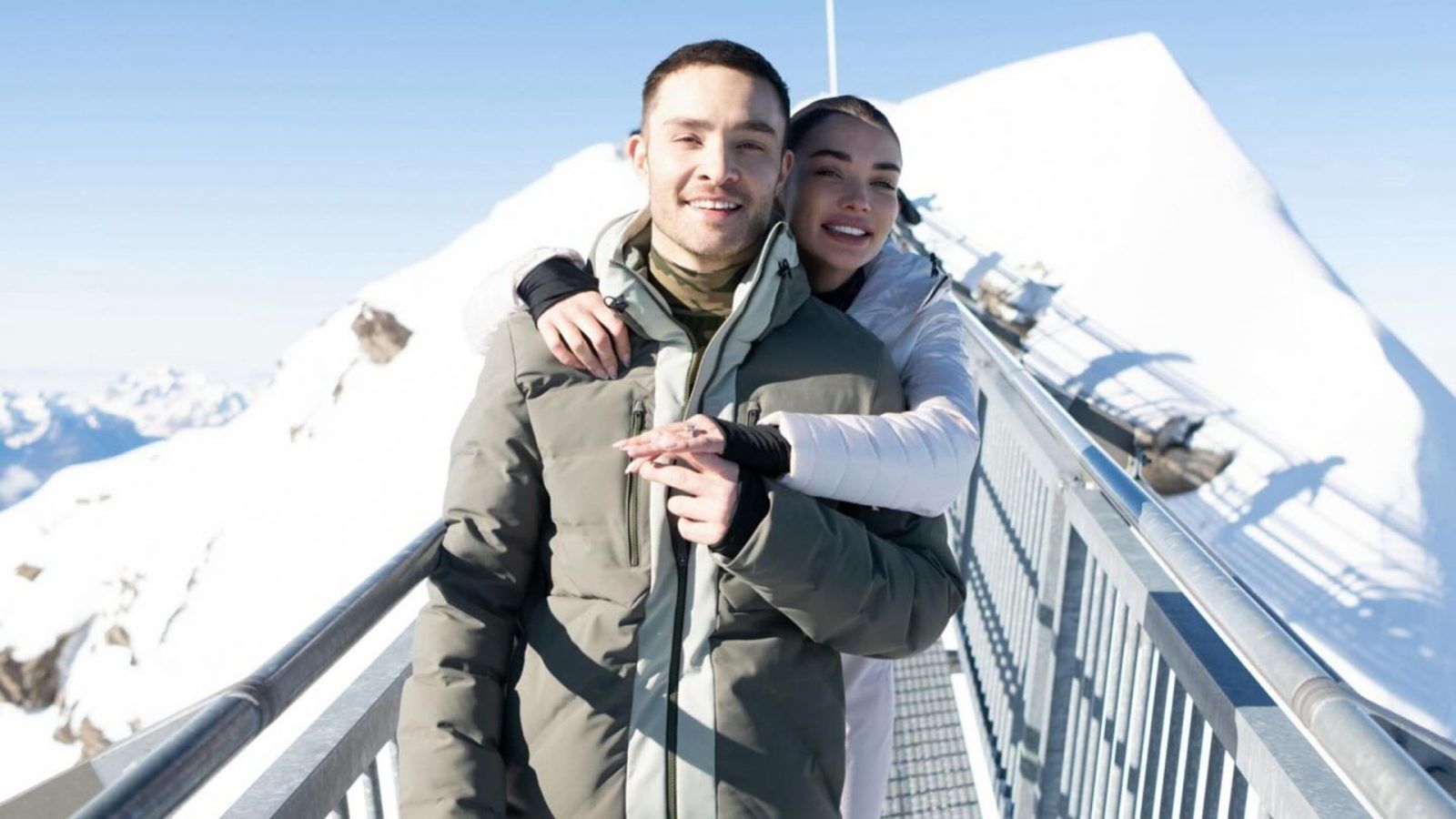 Meet-cute to engagement: Amy Jackson and Ed Westwick’s love story