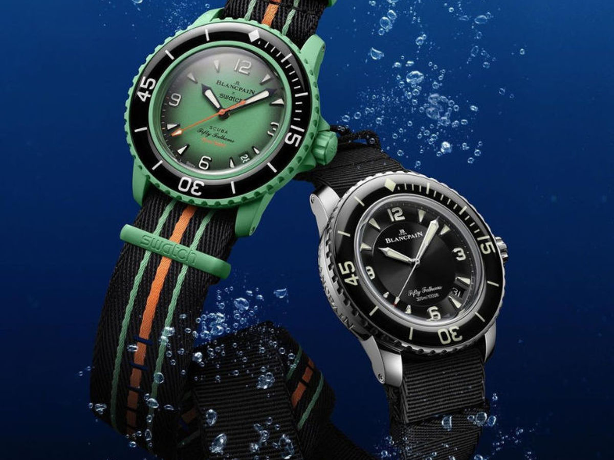 Meet the Blancpain x Swatch Scuba Fifty Fathoms watches