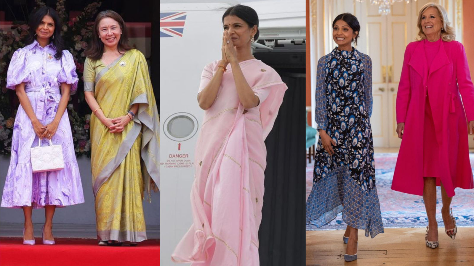 In Pictures Iconic fashion looks of Britain’s First Lady Akshata Murty