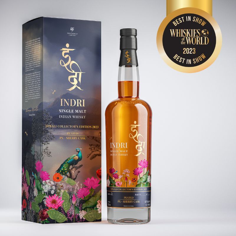 Indri Diwali Collector's Edition 2023 The whisky that has the world