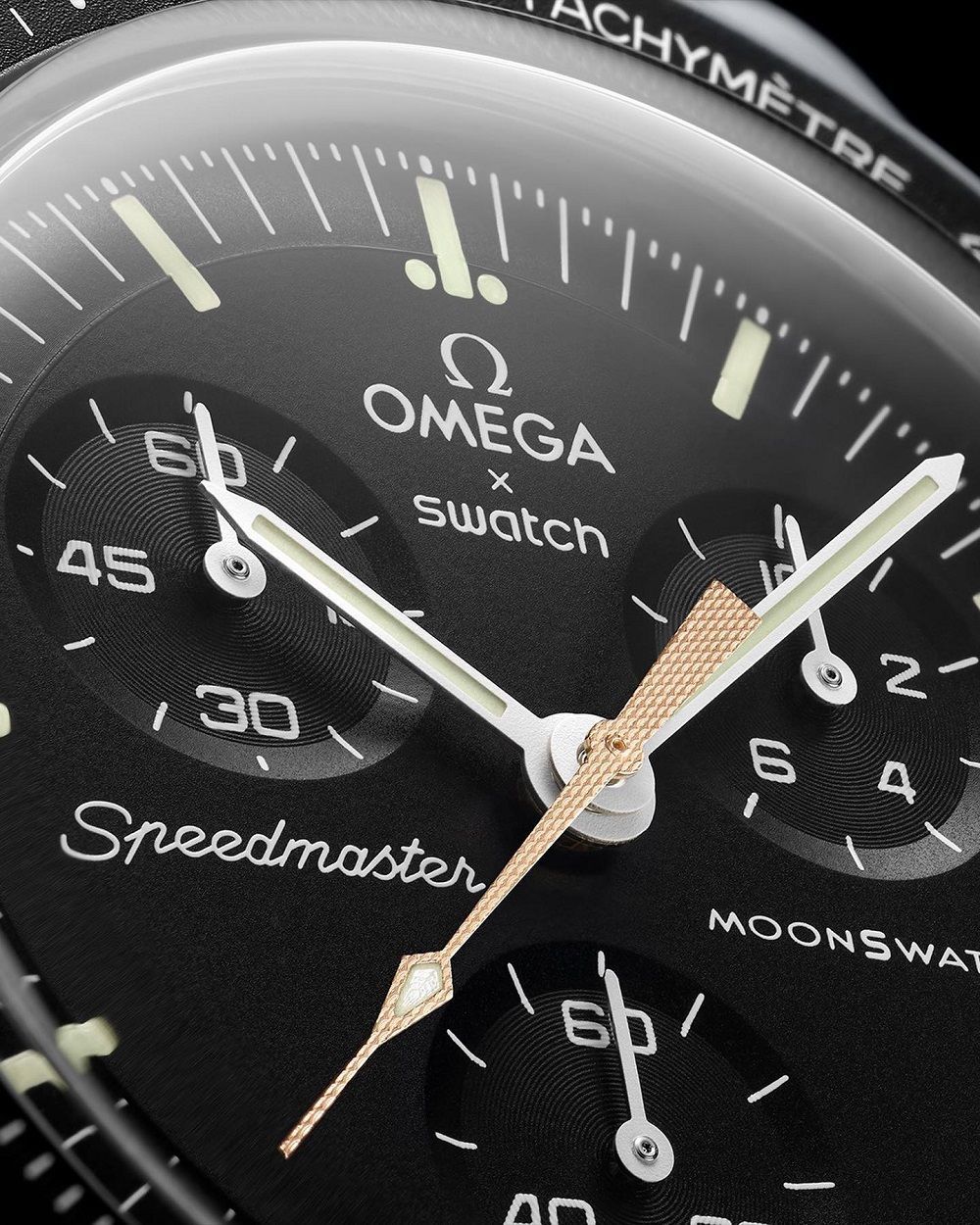 Omega X Swatch reveal Mission to Moonshine Gold Harvest moon watch