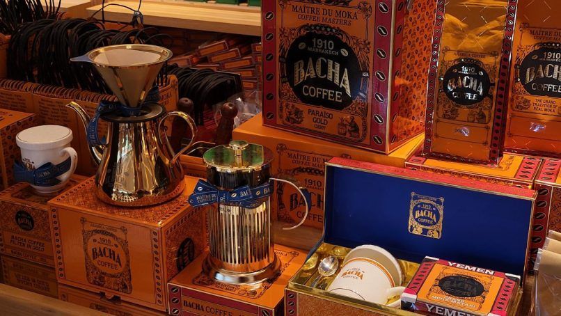 Bacha Coffee Pot in Gold, Coffee Makers, Filters And Pots