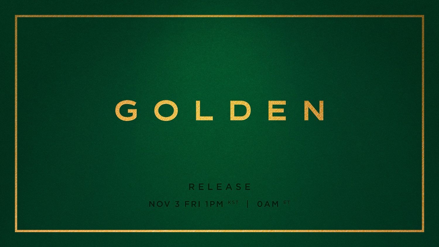 BTS' Jungkook announces solo album GOLDEN, reveals release date