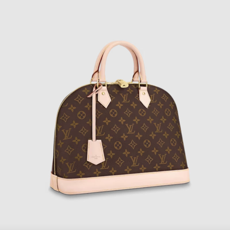 photo of a louis vuitton alma mm bag