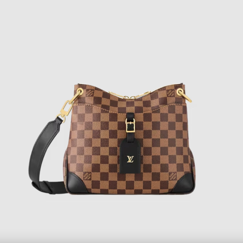 photo of a louis vuitton odeon PM satchel bag