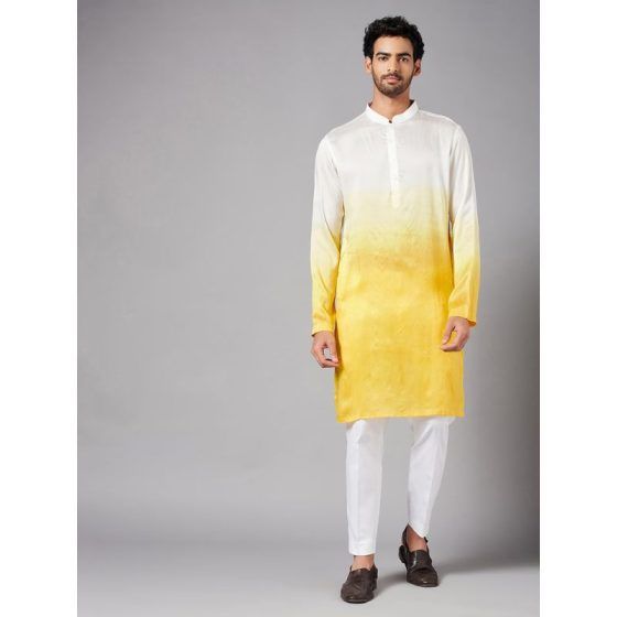 Grab The Attention With These Amazing Haldi Ceremony Outfits | Indian men  fashion, Man dress design, Designer clothes for men