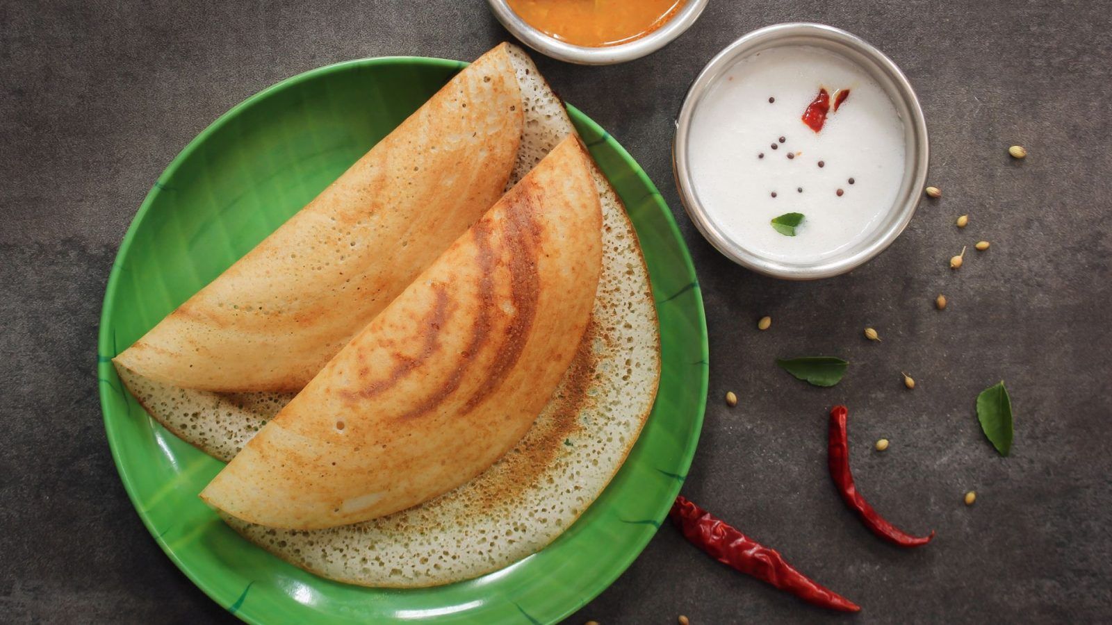 Paneer Dosa-Crepe with cottage cheese filling