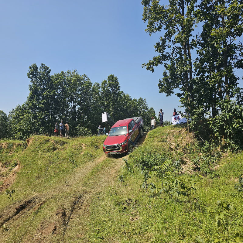An off-roading weekend with the Toyota Hilux