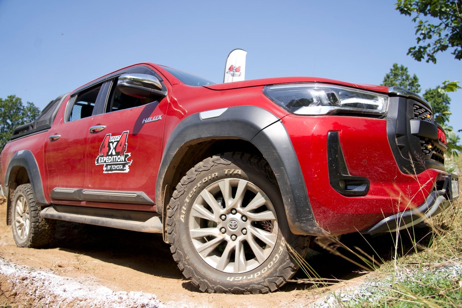 An off-roading weekend with the Toyota Hilux