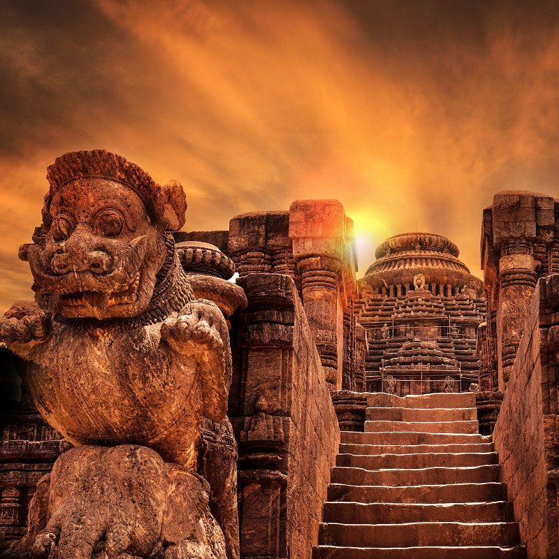 This ancient temple is India’s most-photographed marvel after dark