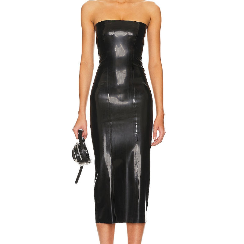Latex dress: The resurgence of this fashion trend in 2024