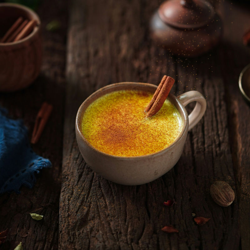 Golden Milk Turmeric Latte - Eat With Clarity