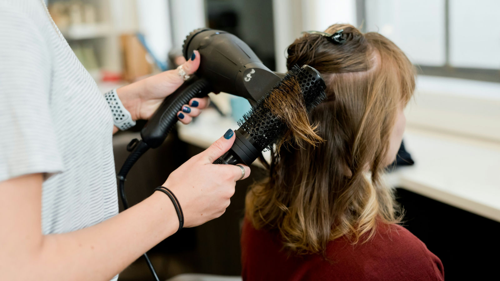 Blow dry hotsell at home