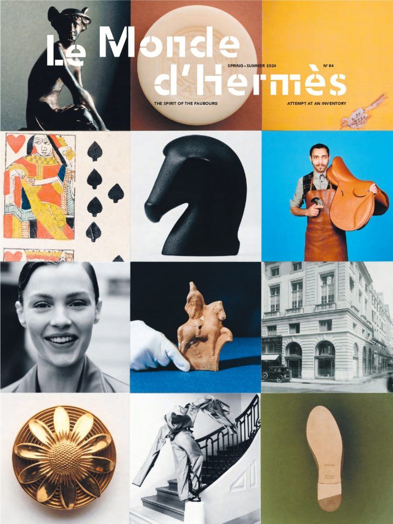 Le Monde d'Hermès Kiosk now open at the Dhan Mill Compound in Delhi