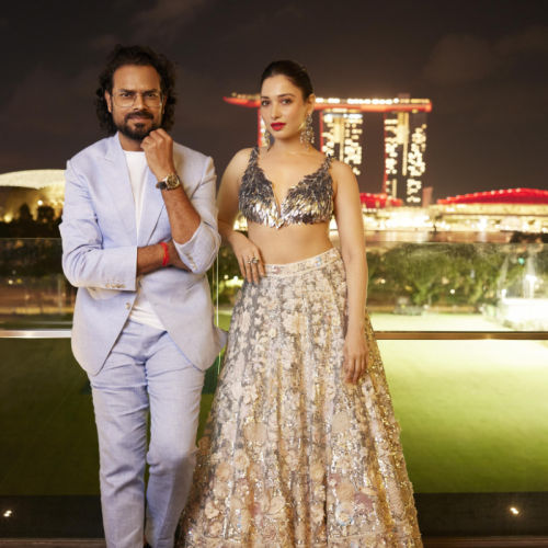 Rahul Mishra collaborates with the Singapore Tourism Board on styles born of the city’s soul