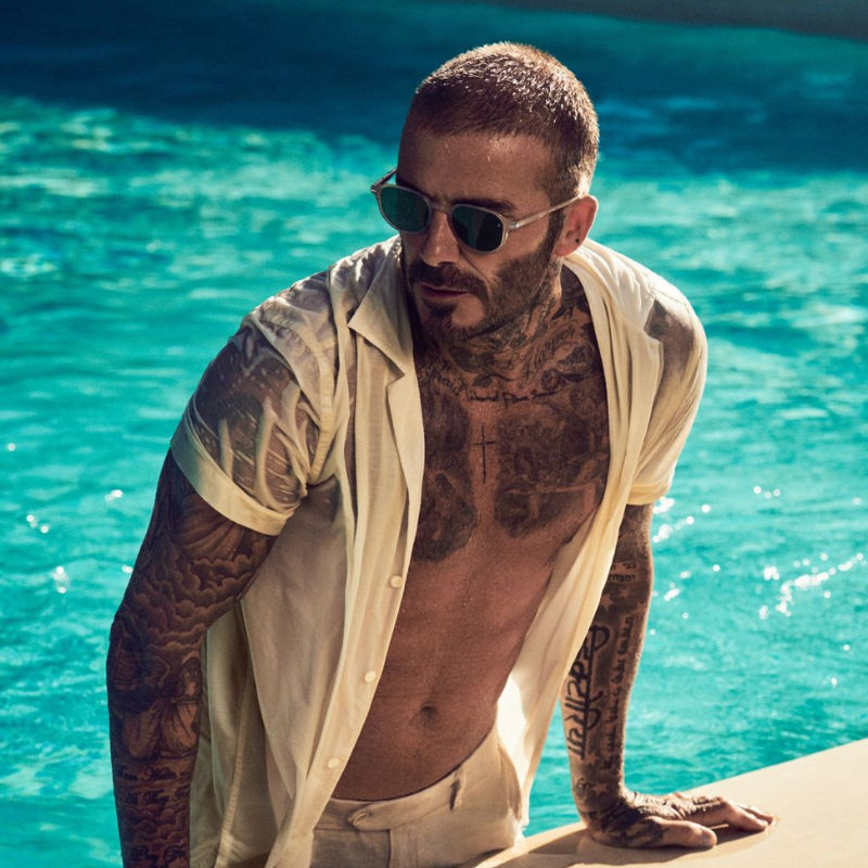 David Beckham’s thirst trap photos that will leave you spellbound
