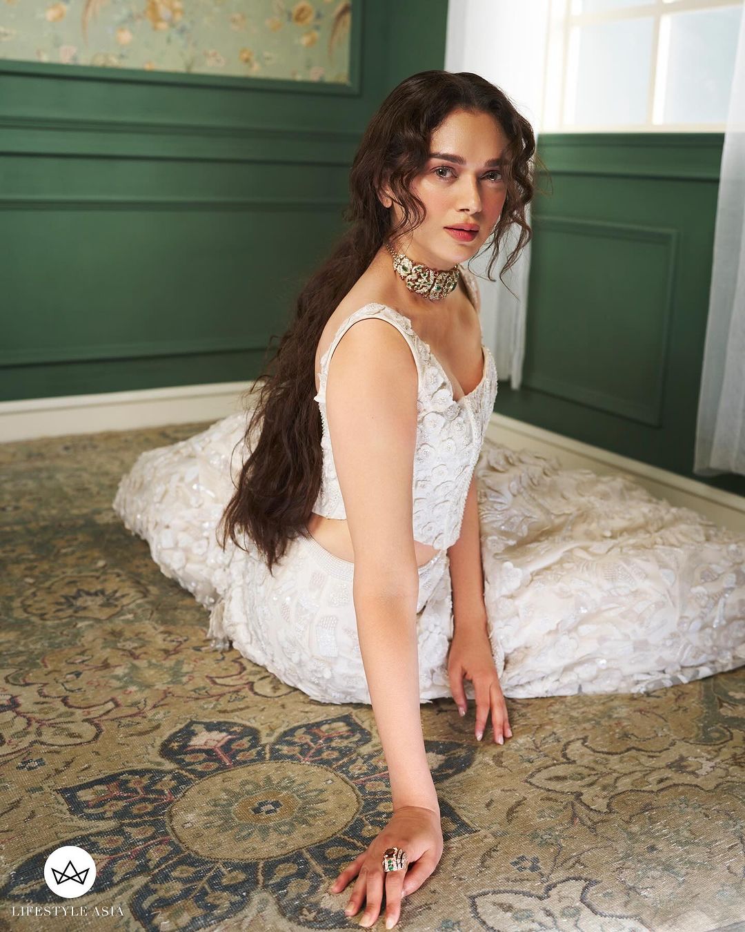 All images from our cover shoot with the leading women of Heeramandi