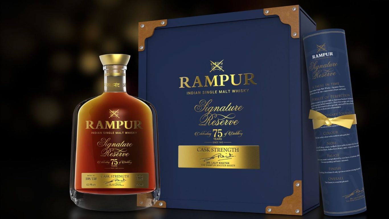 Why Rampur Signature Reserve Single Malt Indian Whisky is expensive?