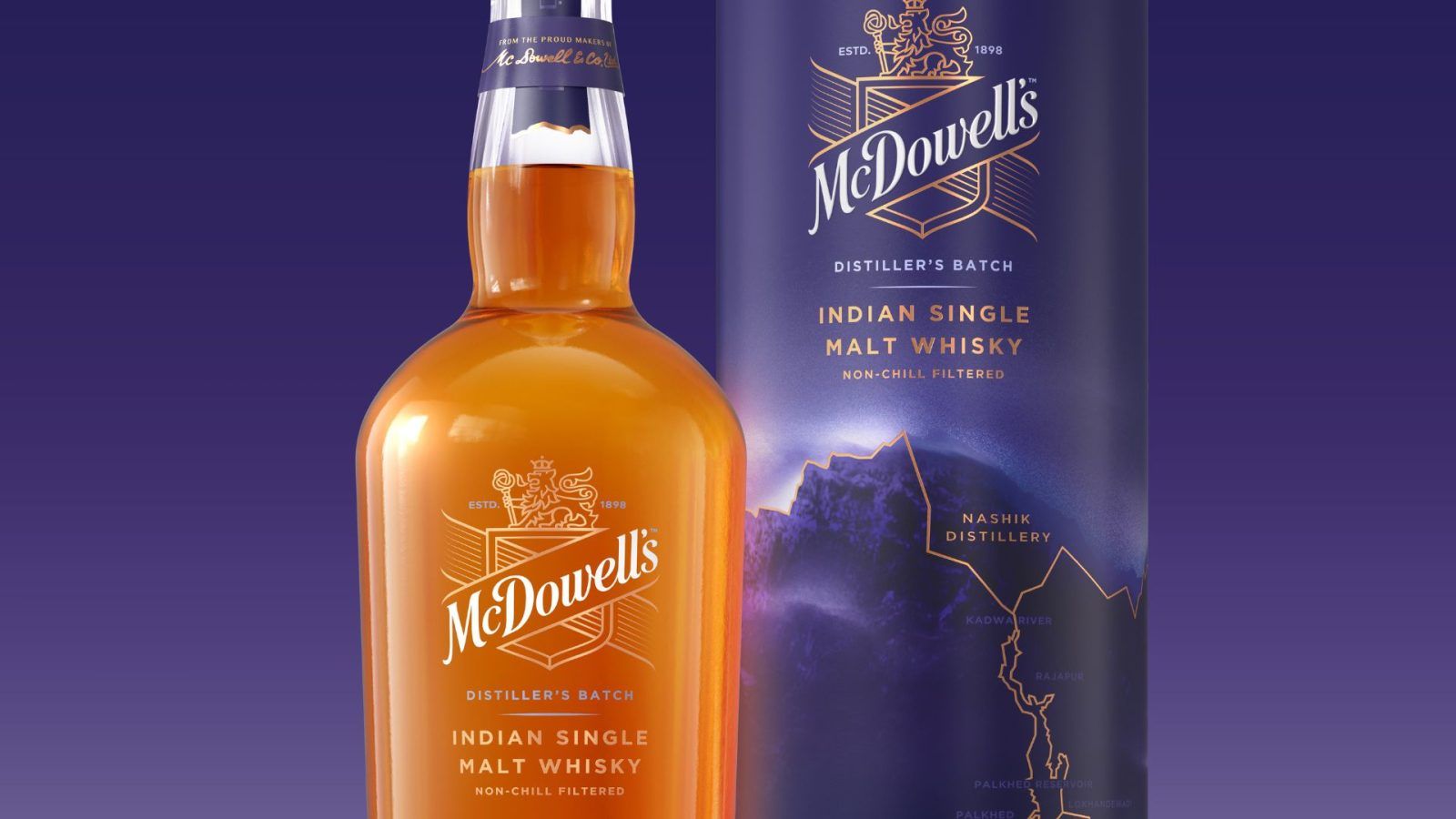 McDowell's newest whisky is an Indian single malt aged in wine casks