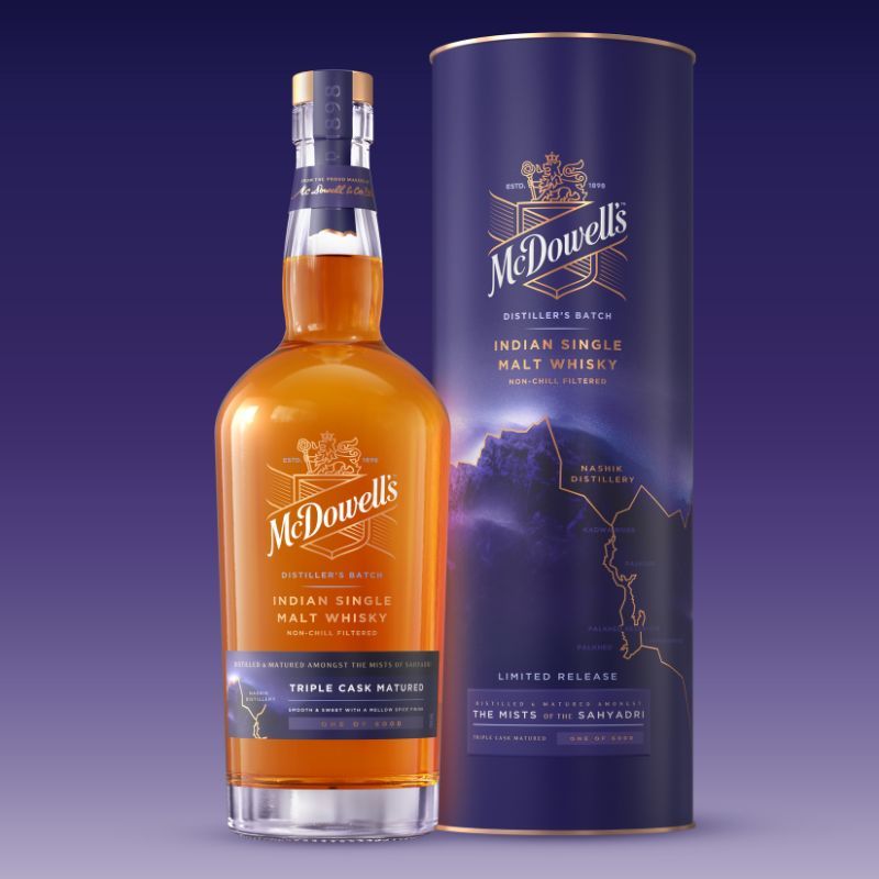 McDowell's newest whisky is an Indian single malt aged in wine casks