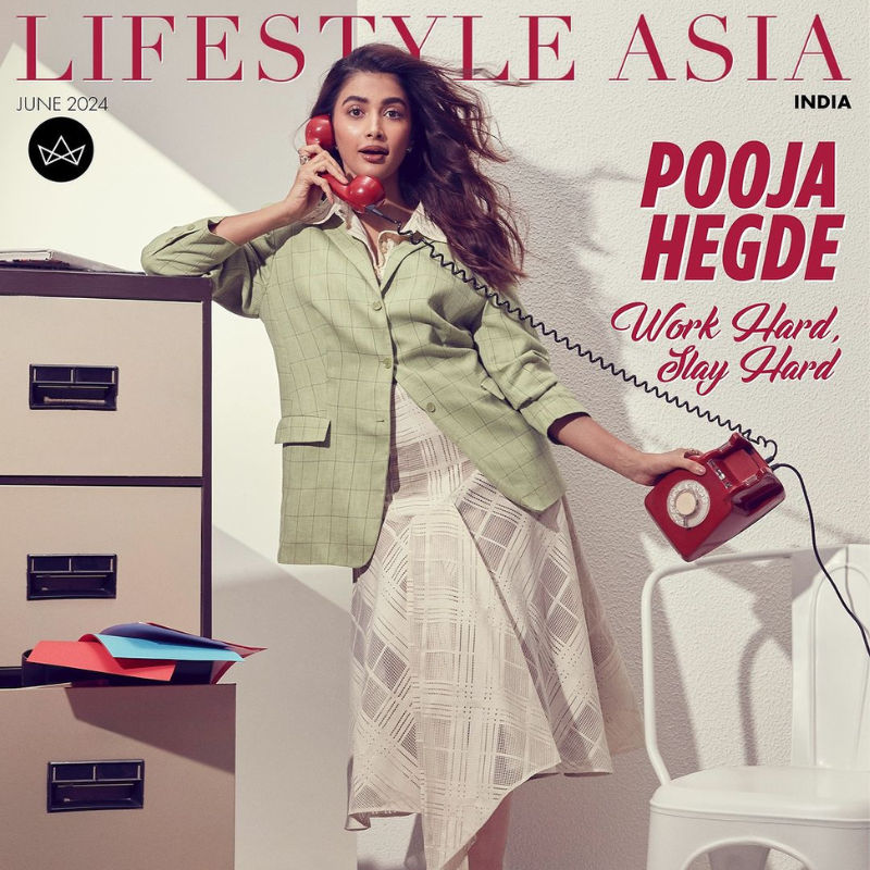 Pooja Hegde, all dolled up on Lifestyle Asia India’s latest cover