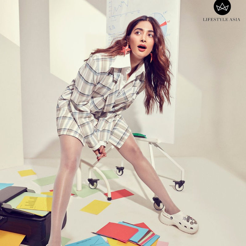 All pictures from Lifestyle Asia India’s latest cover shoot with Pooja Hegde
