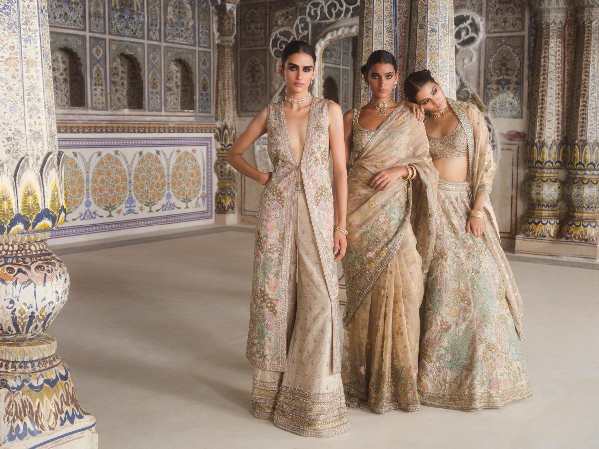 Anita Dongre couture collection and her work with SEWA