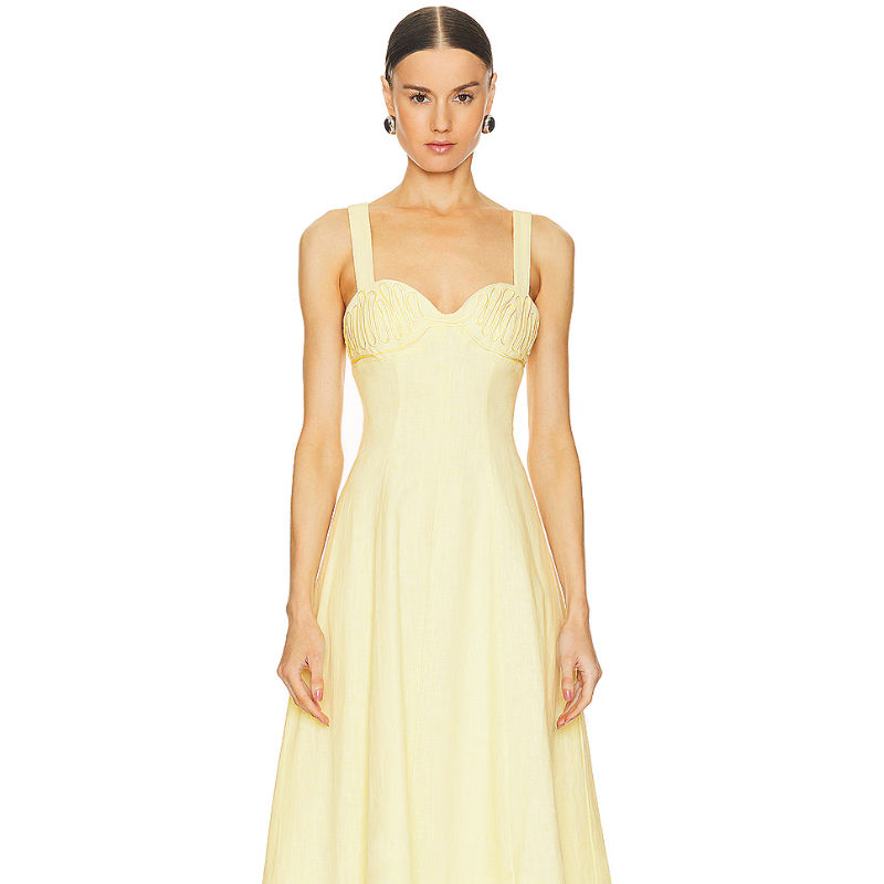 Hop on the trend with the latest Pinterest-worthy butter yellow dresses