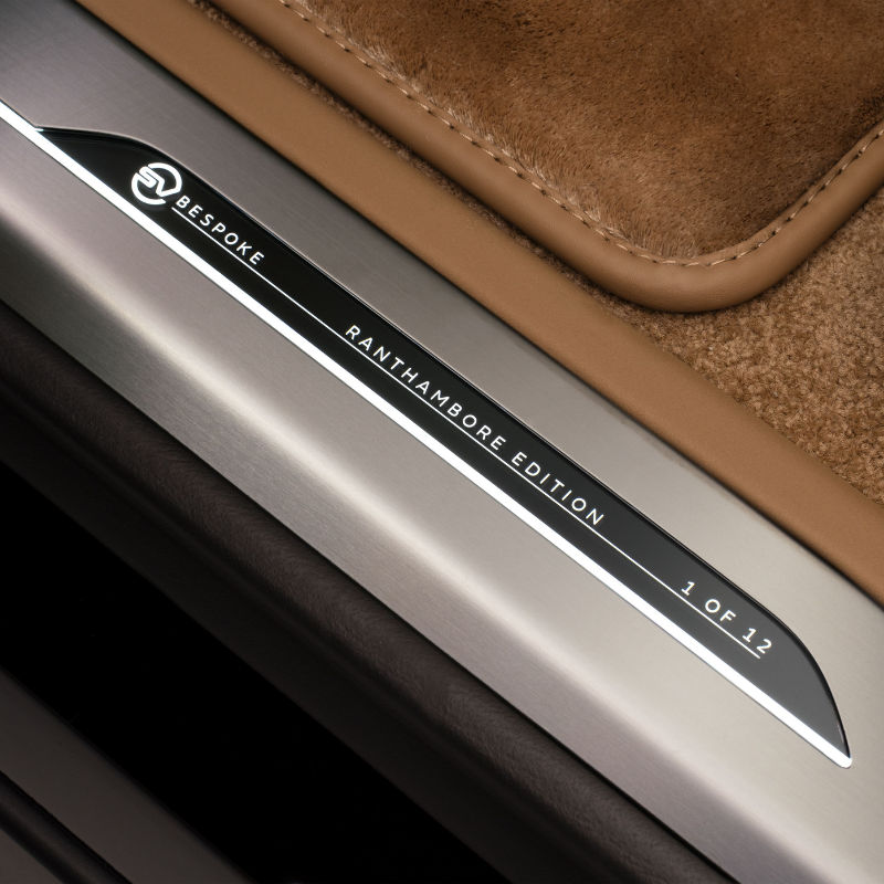 The Range Rover Ranthambore Edition: A true epitome of modern luxury