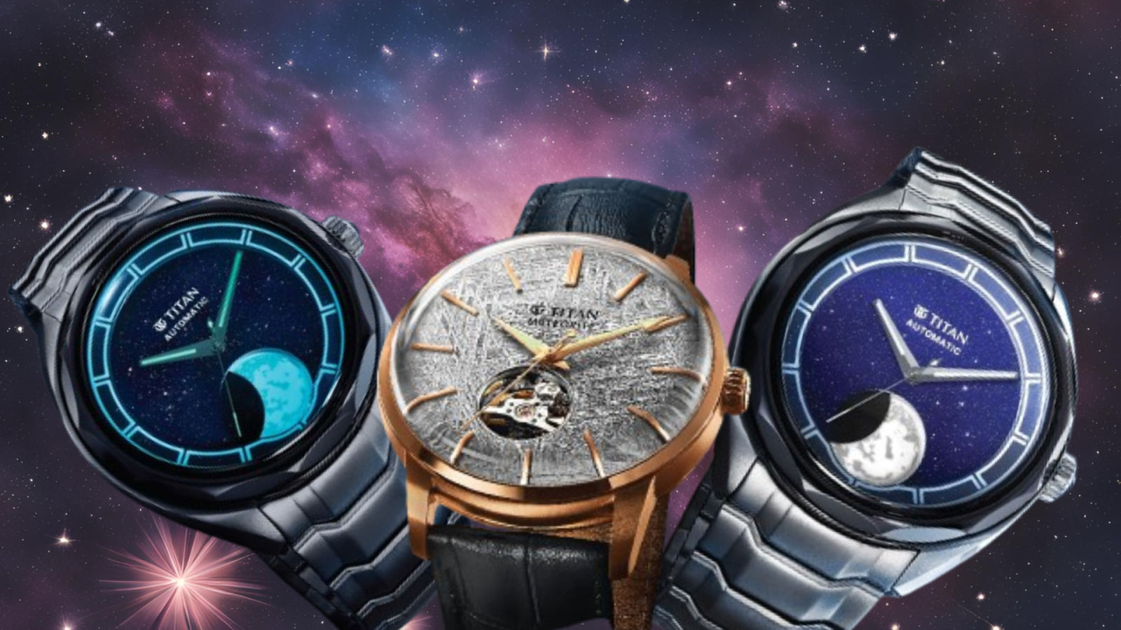 Titan’s Stellar 2.0 collection paints a cosmic canvas through horology