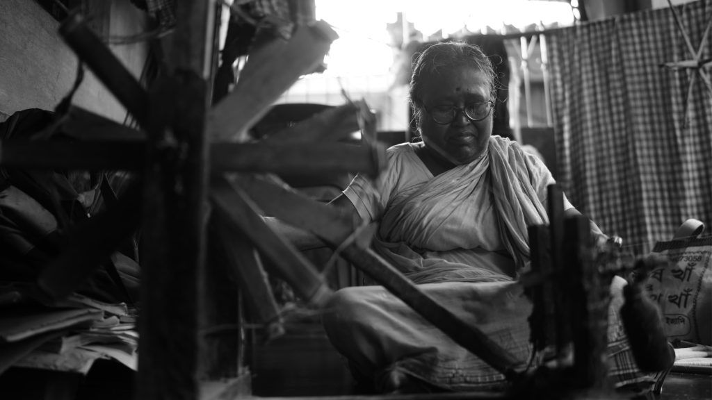 A Durga Puja pandal’s tribute to Bengal’s most beloved weave, Jamdani