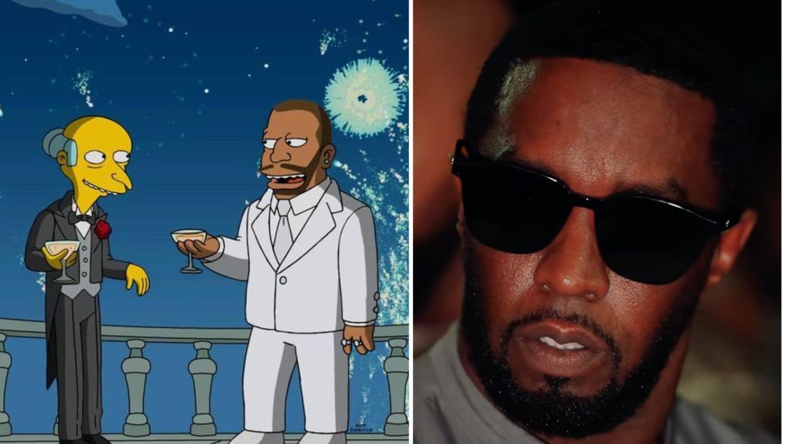 The Simpsons' episodes mirroring Diddy's parties: Eerie parallels