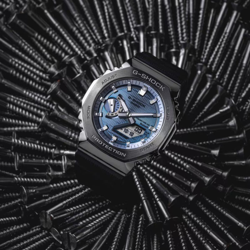 Wearing the G Shock G-STEEL GBM-2100 like Ice on my Wrist