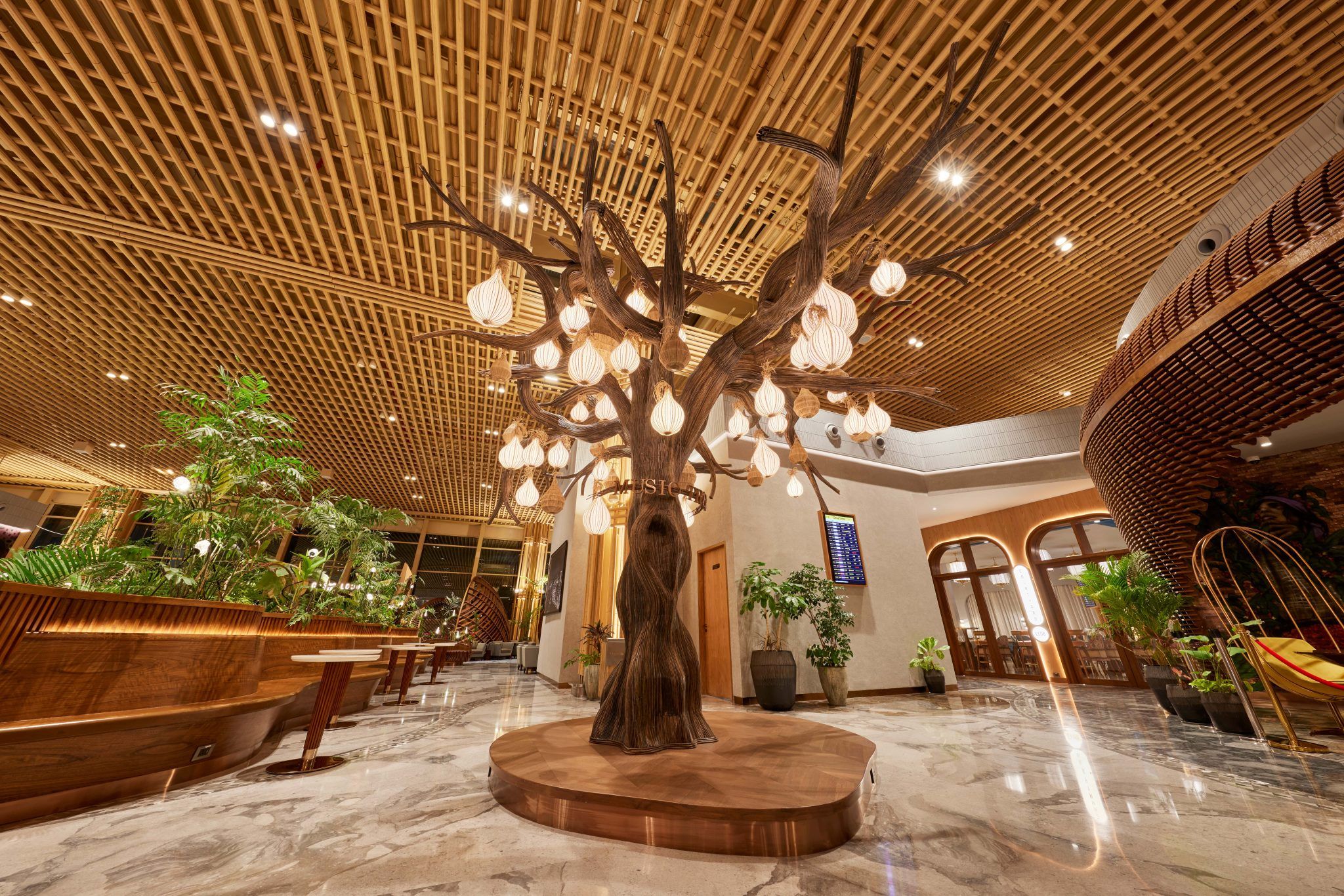 Bangalore Airport’s 080 Lounge is a showcase of the beauty of Karnataka