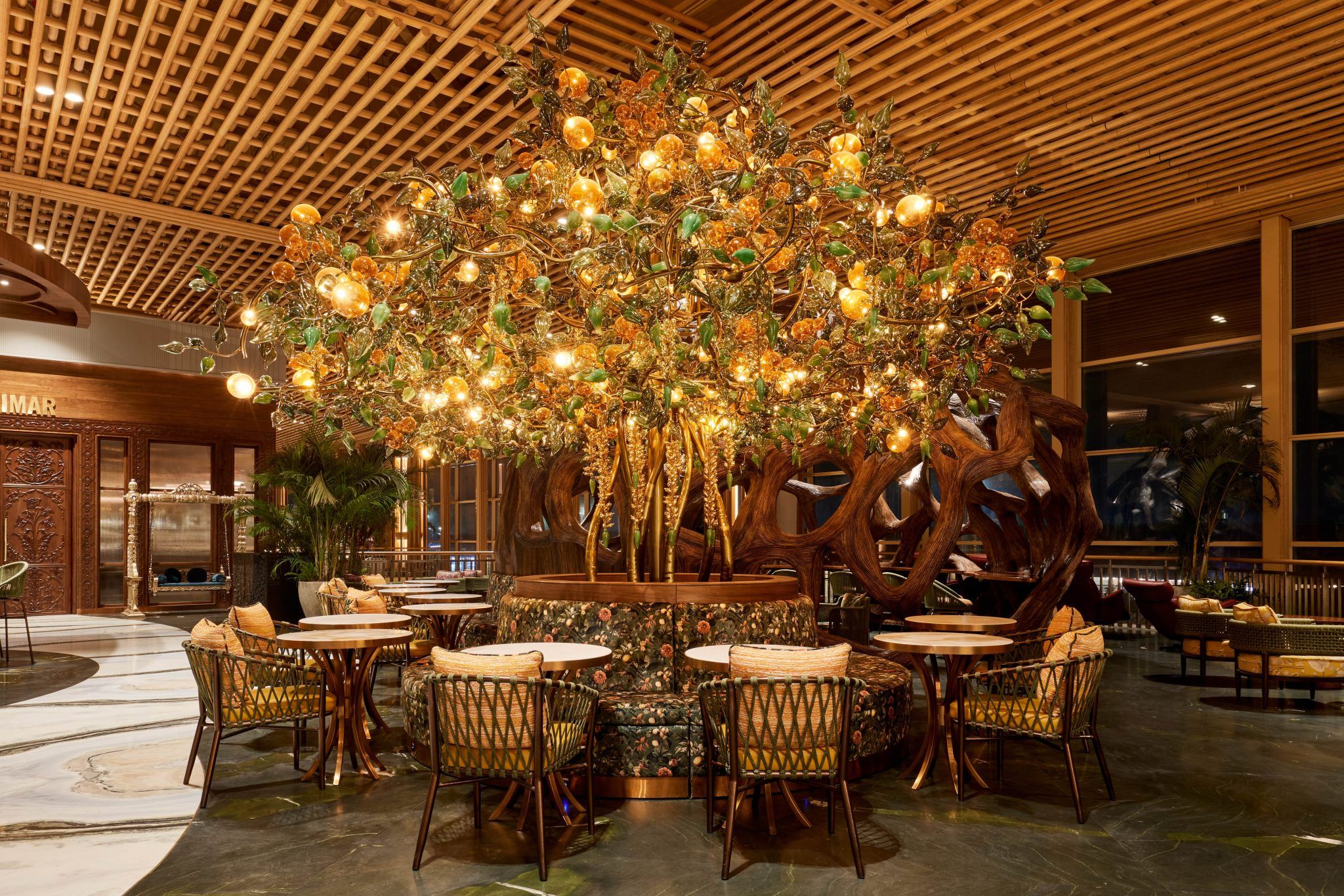 Bangalore Airport’s 080 Lounge is a showcase of the beauty of Karnataka